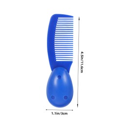 Ipetboom Safety Detangler Hair Combs 3pcs Ball Handle Combs Small Prison Supplies for Men Women