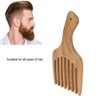 Wooden Comb Sandalwood Prevent Static Scalp Massage Coarse Teeth Hair