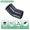 M METERXITY 4-Pack 45 Degree Adapter Connector, 3/4" Socket UPVC