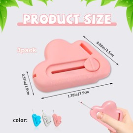 3 Pack Upgraded Magnetic Seam Guide with Seam Ripper, 2-in-1 Adjustable Seam Guide, Universal Sewing Accessories & Supplies for Sewing Machine