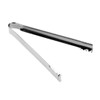 Olympia Gunmetal Ice Tongs in Black with Serrated Jaws Dishwasher