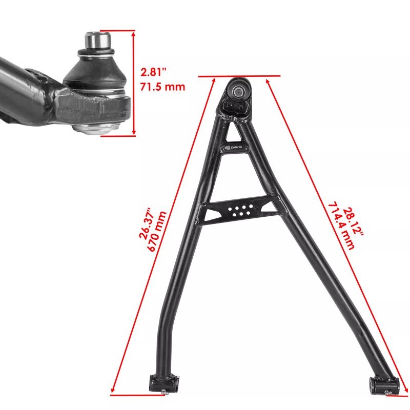Caltric Front A-Arm For Can-Am Maverick X3 Max 4x4 2018-2023