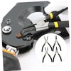 DOITOOL 4pcs Multifunctional Retainer Plier Internal External Spring Calipers Non-