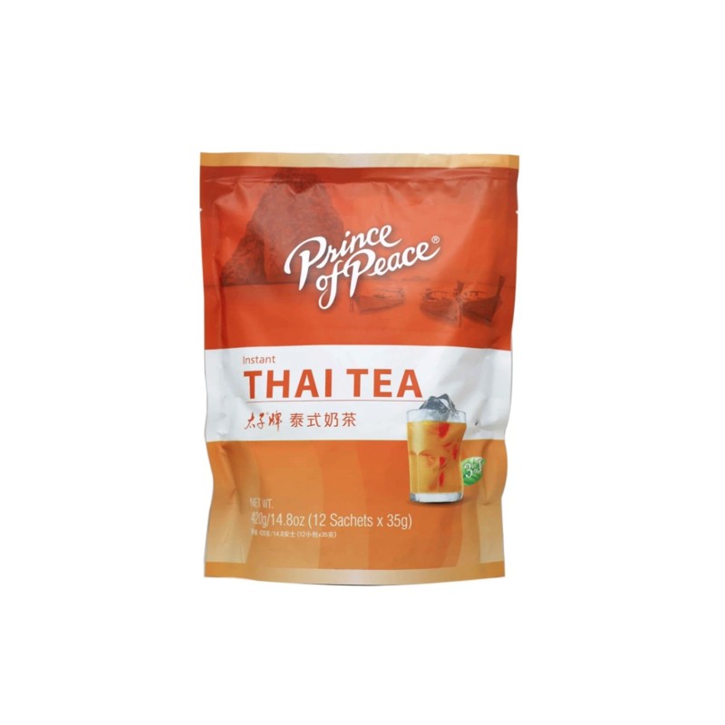 PRINCE OF PEACE INSTANT THAI TEA 14.8OZ 12 SACHETS