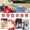 Travel-First Aid-Kit Car-Home 300PCS Survival-Kit Outdoor-Adventure - Small Portable Red