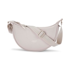 LARKSON Crossbody Bag Damen & Herren Beige - Solveig Small - Umhängetasche im Halbmond Style - Halbrunde Schultertasche - Moon Bag Design - Wasserabweisend
