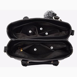Embroidery Messenger Bags Women Leather Handbags Bags for Women Sac a Main Ladies hair bal