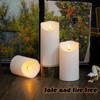 Nimiko Flameless Candles with Remote, Battery Operated Flickering Flameless Candles,