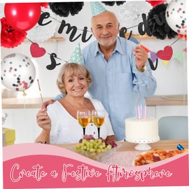 CIYODO Warm Welcome Home Banner Balloons Decorations Stylish Party Theme Kit for Home Decor