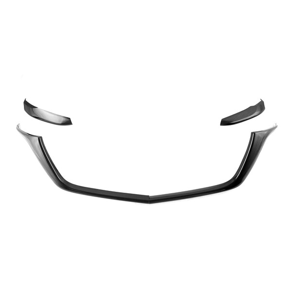 Chrome Delete Black Front Grille Overlay with Secure Adhesive Tape