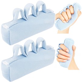 merrytime Finger Contracture, Grip Recovery Grip, Cushion, Set of 2, For Rehabilitation, Grip Strength, Training Cushion, Finger Separator, Washable, Rehabilitation for the Elderly