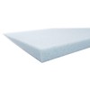 LOUNJ Gel Memory Foam Mattress Topper, Made in USA (Full