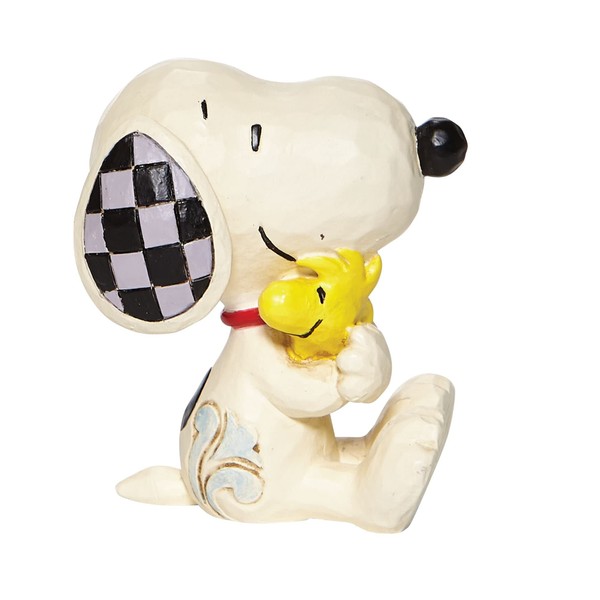 Enesco Peanuts by Jim Shore Snoopy Hugging Woodstock Figura en