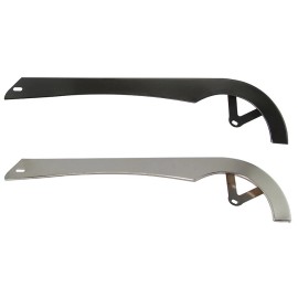 Vintage Lowrider Original Vintage Lowrider Cruiser 24" Or 26" Chain Guard Black or Chrome. - Chrome, 24"