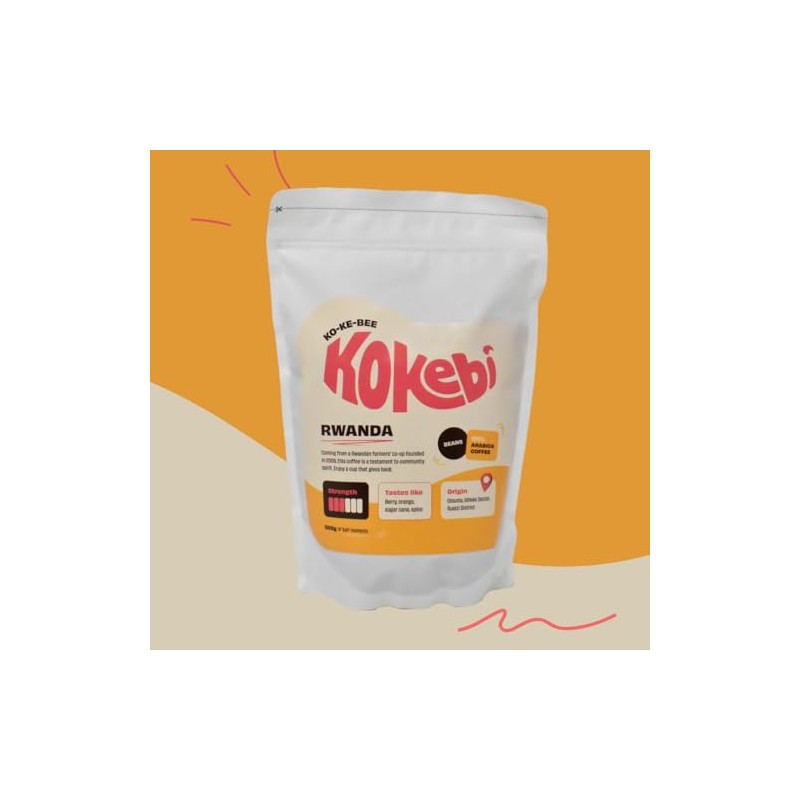 Kokebi Rwanda Gisuma Coffee Beans 500g