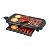 bella Electric Griddle with Warming Tray - Smokeless Indoor Grill,