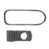 Carbon Fiber Co Pilot Storage Box Cover Trim Fits for