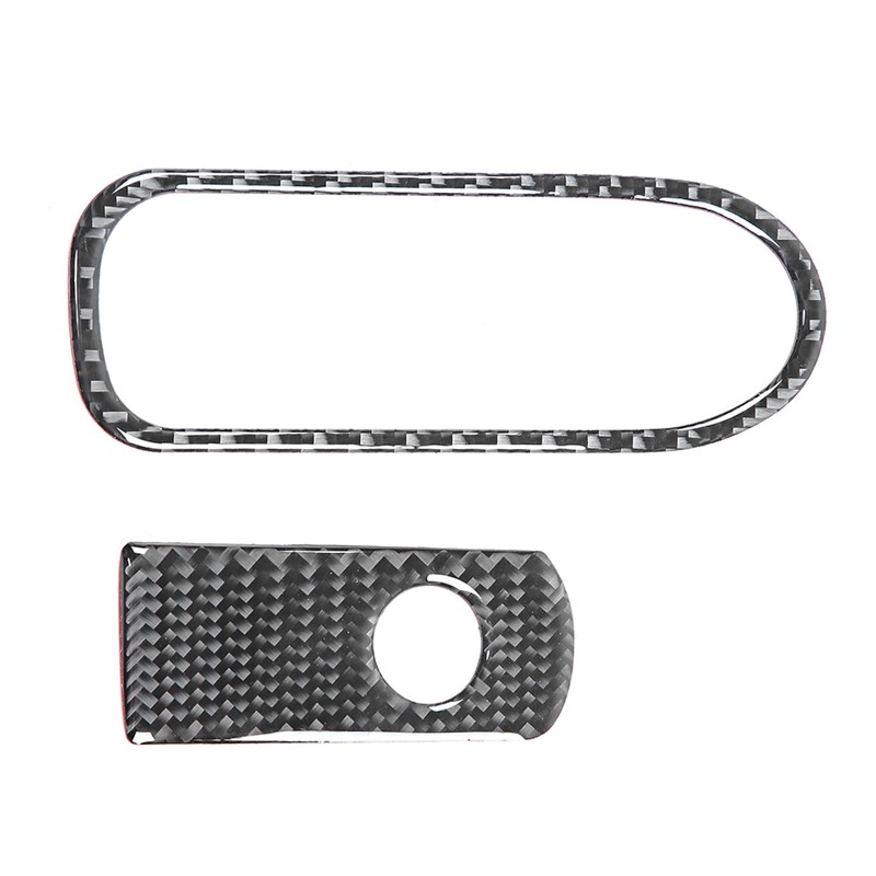 Carbon Fiber Co Pilot Storage Box Cover Trim Fits for