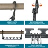 Wonder Hanger Max 10-Pack Space Saving Hangers, Reinforced Hooks Swivels