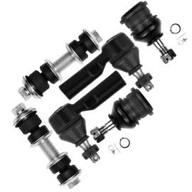 AINTIER Premium Suspension Set of 6 Front Lower Ball Joint Front Outer Tie Rod End Front Sway Bar End Link, Compatible fit for Scion xA 2004-2006, xB 2004-2006, for Toyota Echo 2000-2005