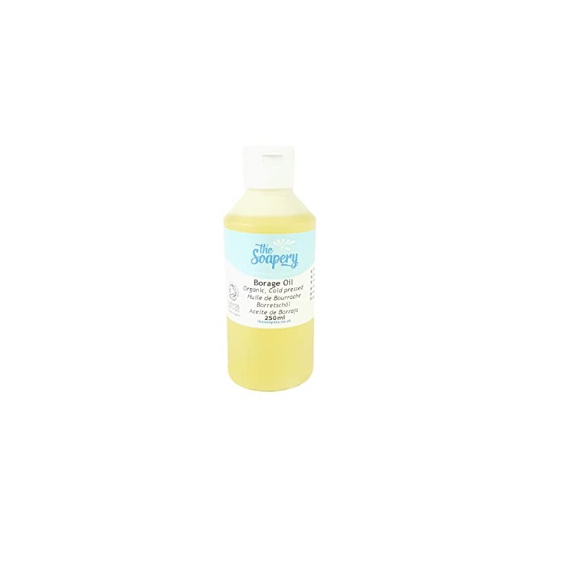 Borage Oil Organic 250ml - Cold Pressed, Raw, Pure, Unrefined