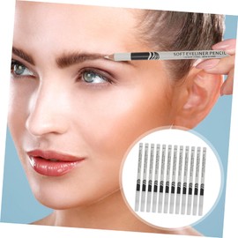 MERRYHAPY 12pcs Highlighter Eyeliner Pens White Eyeliner Pencils for Makeup Eyeshadow Pencils for Beauty Salon Home Use