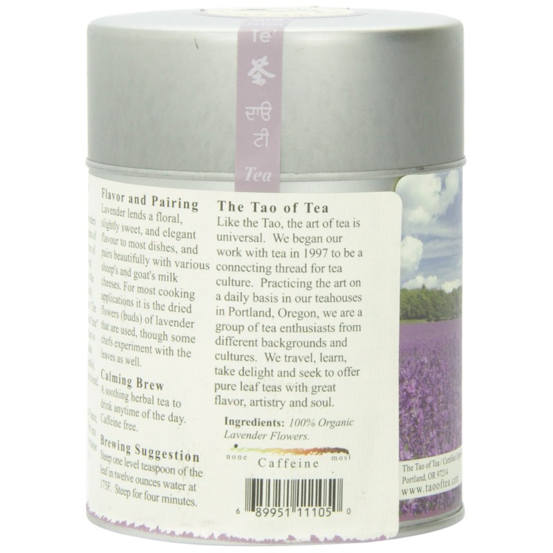 The Tao of Tea, Lavender Herbal Tea, Loose Leaf, 2.0