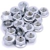 M5 (5mm) Serrated Flange Hex Nut - Stainless Steel (A2)