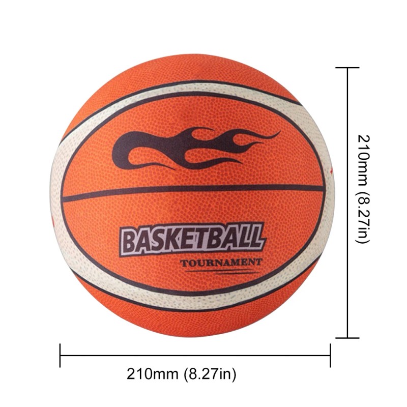 Silent Basketball Size 7, High-Resilience Foam Training Ball for Quiet