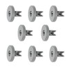 8X Dishwasher Lower Basket Wheel Compatible with Zanussi 50269757006 50286965004