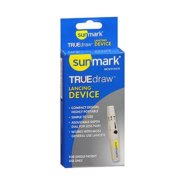 Sunmark True draw Lancing Device - 1 device