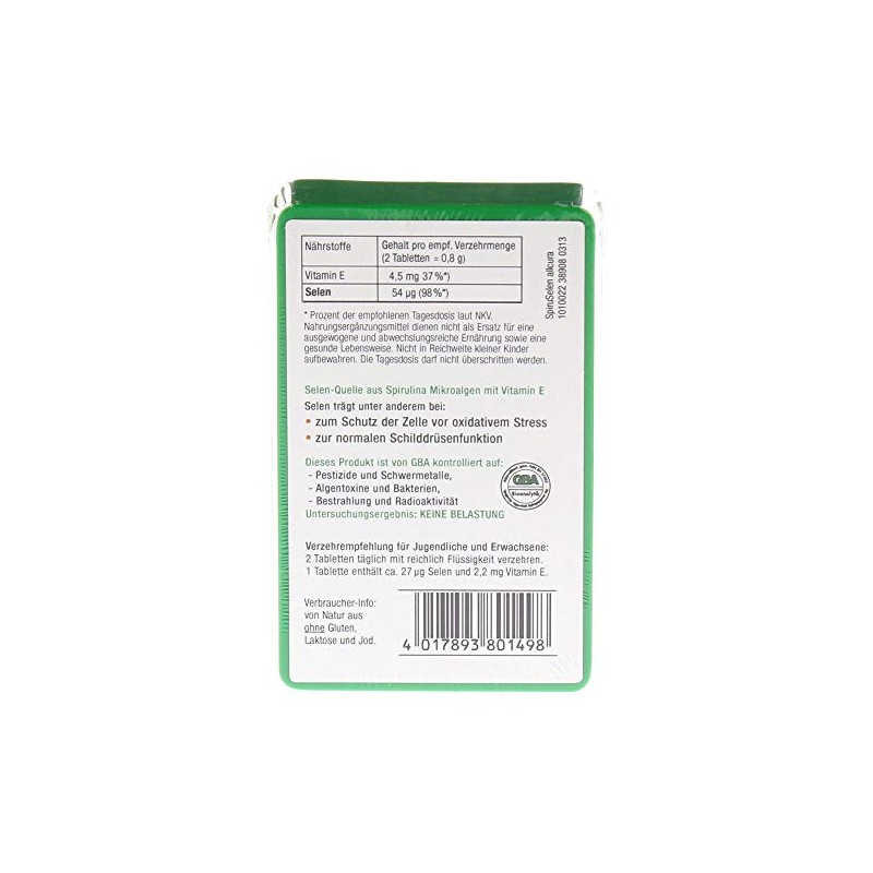 Selen Hefefrei Tabletten