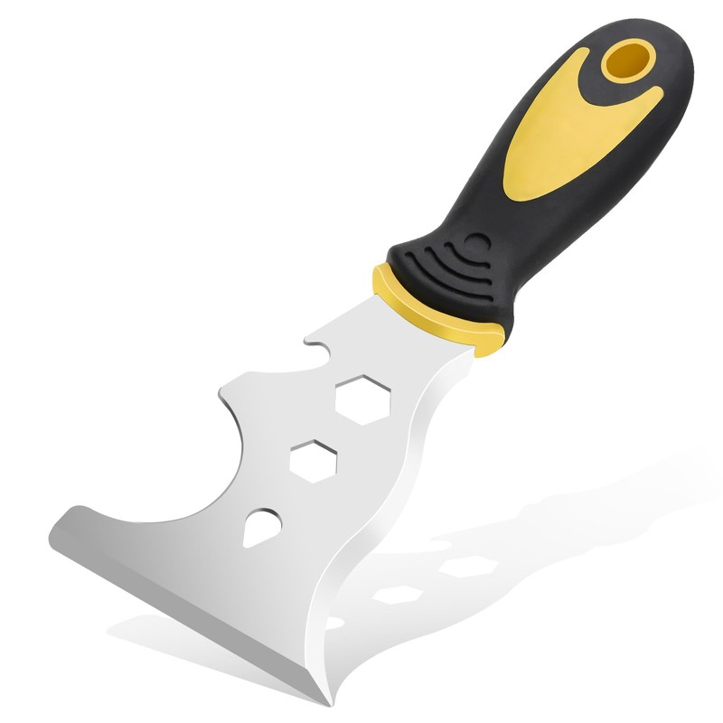 Scraper Tool,13-in-1 Painters Tool Stainless Steel, Professional Multi Paint Stripper