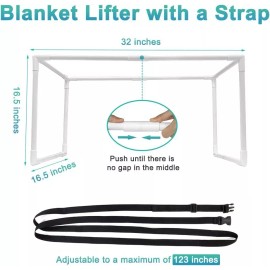 NEPPT Blanket Lifter for Feet Bed Sheet Lifters Foot Cradle Lift Bar Blanket  Hospital