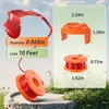 VOSOIR 20 Pack WA0010 Weed Eater String Compatible with Worx,