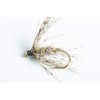 Blue Wing Olive Hare's Ear Soft Hackle Wet Fly (Olive,