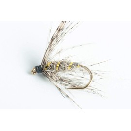 Blue Wing Olive Hare's Ear Soft Hackle Wet Fly (Olive, 12)