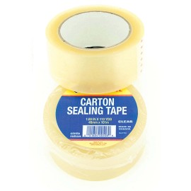 Tape It 36 Pack Carton Sealing Tape 2" x 110yd 1.8mil Thickness Clear Packing Tape