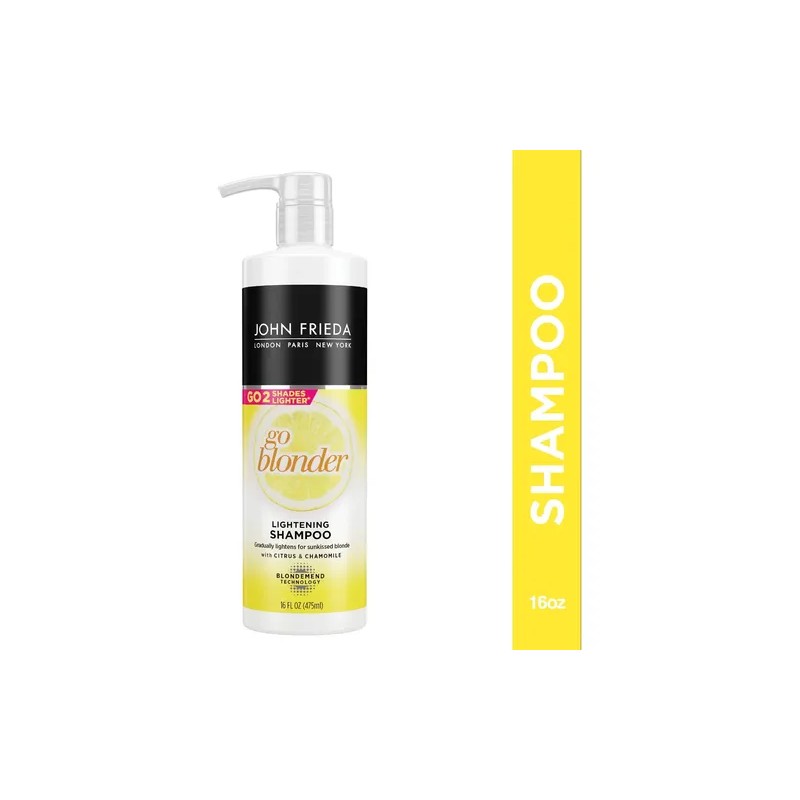 John Frieda Go Blonder Shampoo De Aclarado Gradual 475 Ml