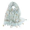 MAIRY Ladies Scarves Lightweight Shawls and Wraps for Women Flowers