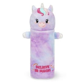 LEGAMI - Super Soft Pencil Case, Unicorn Theme, Soft Pencil Case, Colouring Cardboard, 100% Polyester, Super Soft Pencil Case