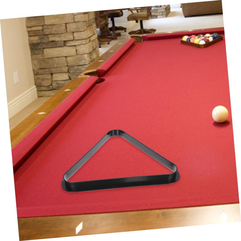 Gatuida Mini Billiard Rack Triangle Durable Pool Balls Organizer for