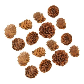 Abaodam 100 Pcs Artificial Pine Cone Decorations Mini Pinecone Christmas Tree Decorations Pine Cone Decor for Home Office Wedding DIY