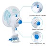 KOCASO Clip On Fan 2 Speeds Quiet Clamp Fan Adjustable