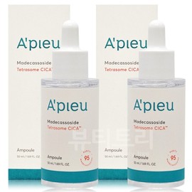 A'pieu Madecassoside Tetrasome Cica Ampoule 50ml + 50ml / 어퓨 마데카소사이드 테트라좀 시카 앰플 50ml + 50ml