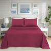 CHARKHAH Polycotton Flat Sheets with Single Double King Size Bed