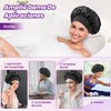 Yakite Tubos para Cabello Sin Calor,4Pcs Heatless Curls con Gorro