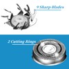 Shaver Head Replacement Blade for Skull Shaver Pitbull Gold Silver