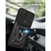 Funda Para Moto G71 Uso Rudo Antigolpes, Tapa Cámara Deslizante