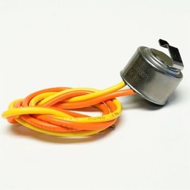 1170027 Refrigerator Defrost Bi-Metal Thermostat for Refrigerators Compatible With GTE17HBWKRWW, GTE17HBZCRWW, GTH20JBBARBB, GTH20JBBARWW, GTH20SBBASS